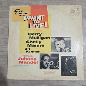 I Want to Live! Jazz Combo Vinyl Record